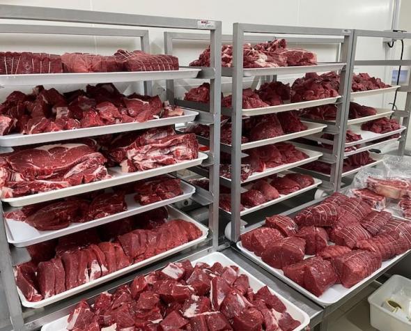 Atelier de découpe de viande