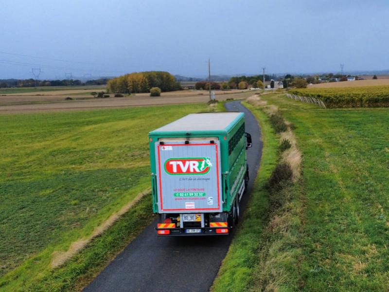 camion enlèvement bête ferme TVR